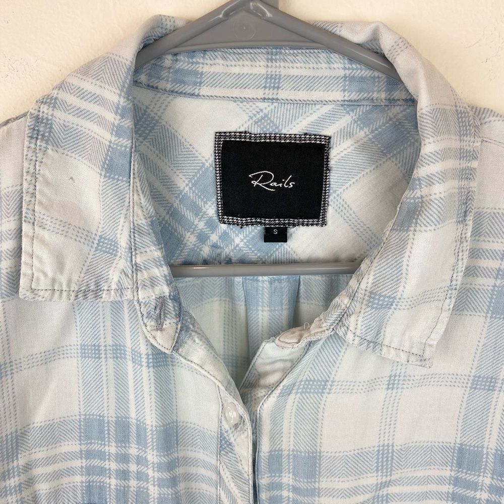 Rails Hunter Check Plaid Button-Front Shirt - Picture 6 of 6